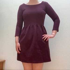 Loft maroon dress